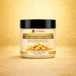 24k gold face scrub