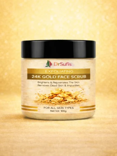 24k gold face scrub