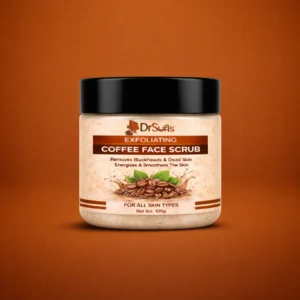 coffee face scrub