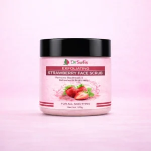 strawberry face scrub