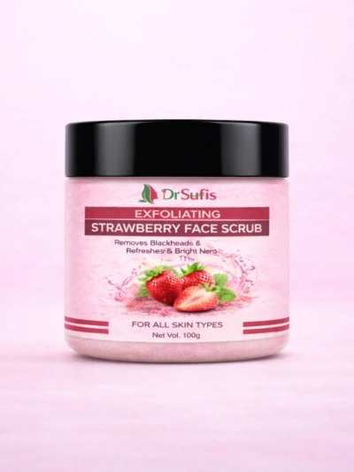 strawberry face scrub