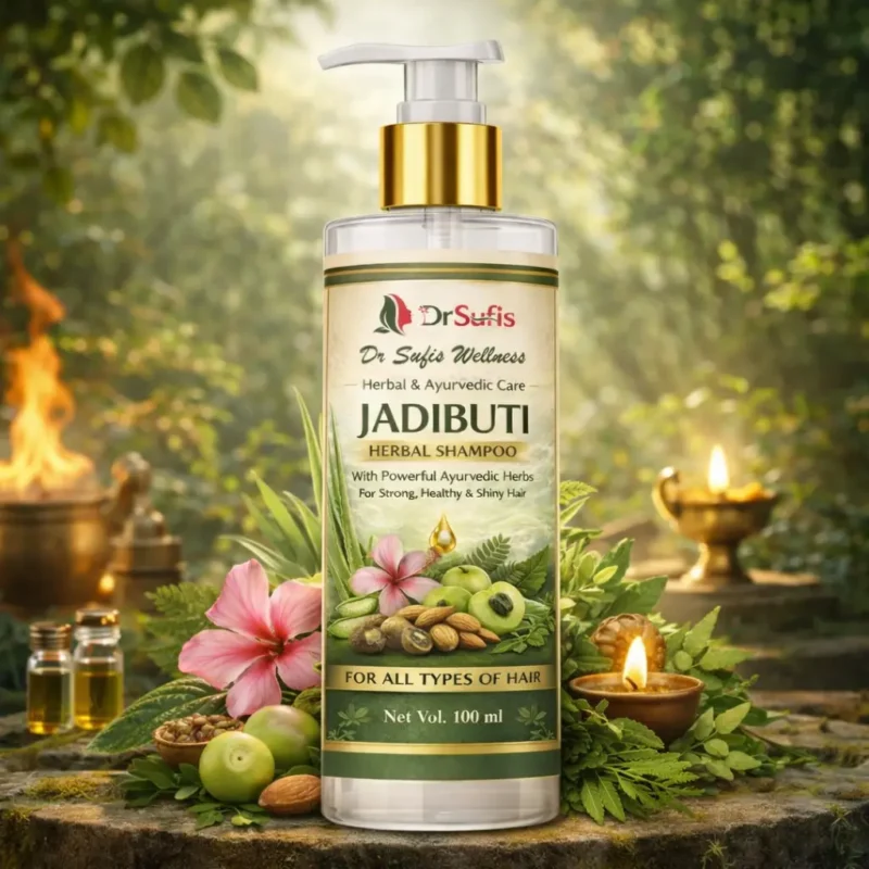 Jadi Buti Herbal Shampoo for Hairfall All Hair Types - Dr Sufis Jadi Buti Herbal Shampoo for Hairfall All Hair Types