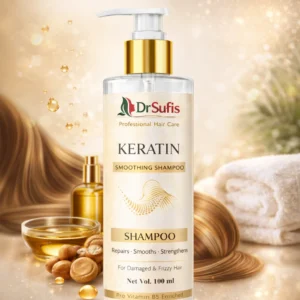 Keratin Shampoo for Smooth strong Hair Professional Repair Formula