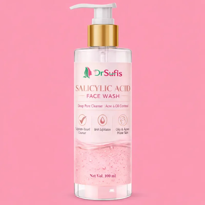Salicylic Acid Oil Control Face Wash - Dr Sufis Salicylic Acid Oil Control Face Wash