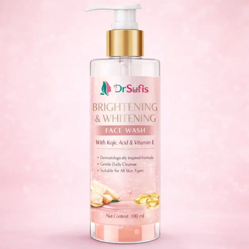 Skin Brightening Face Wash Clinical Formula for Radiant Even-Toned Skin - Dr Sufis Skin Brightening Face Wash Clinical Formula for Radiant Even-Toned Skin