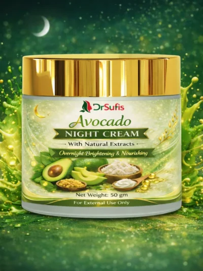 Avocado Night Cream for Face Deep Hydration Overnight Skin Repair_converted