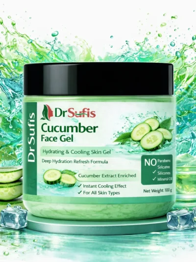 Dr Sufis Cucumber Face Gel For Oily Skin Oil Control Gel
