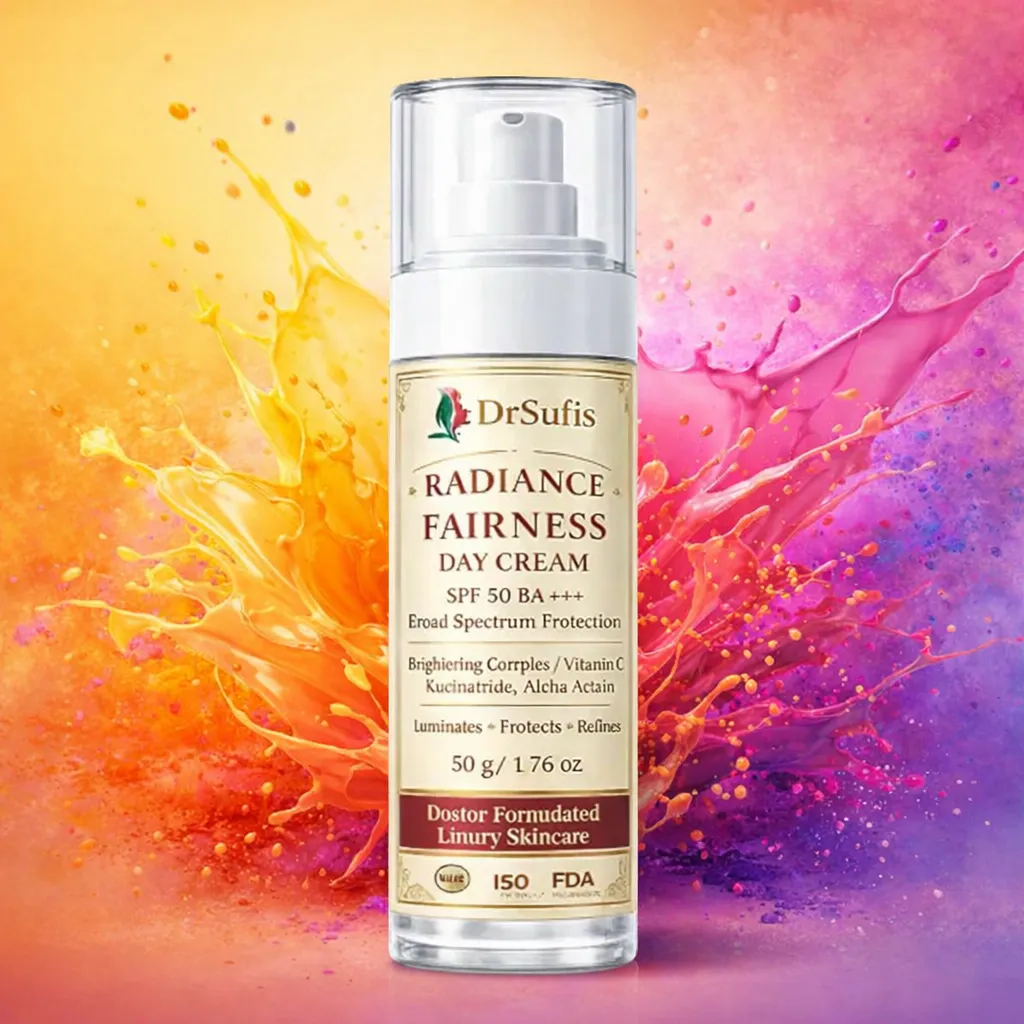 Dr. Sufis Fairness Cream for Glowing Skin Daily Brightening Formula