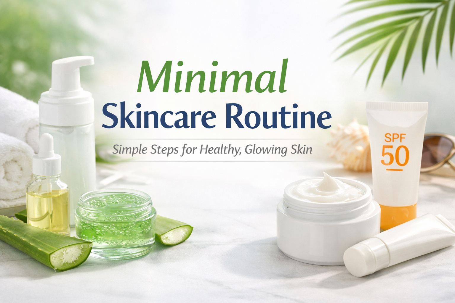 minimal skincare routine